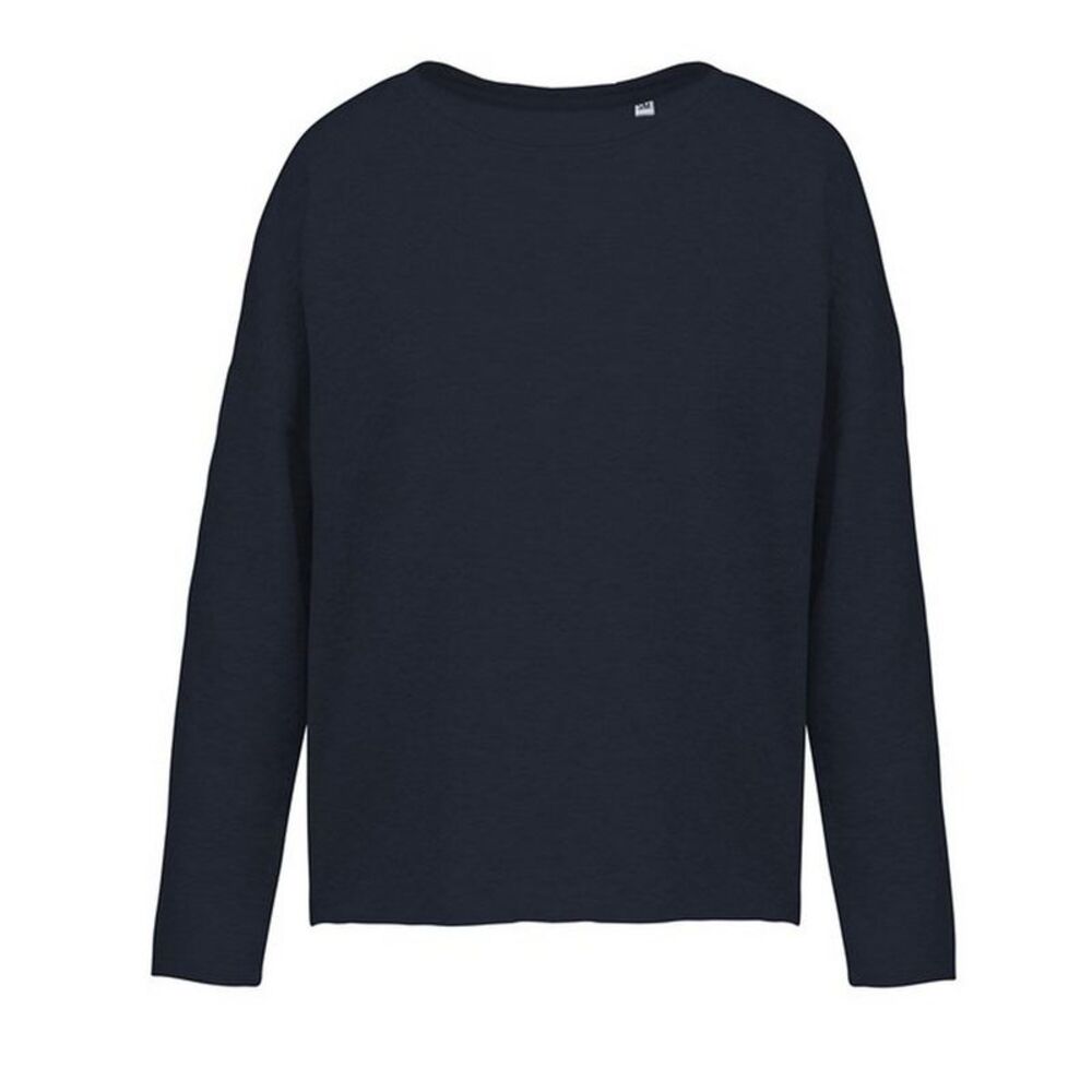 Kariban Womens/Ladies Oversized Sweatshirt / Navy